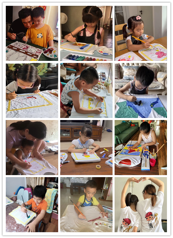 9888拉斯维加斯集团举行亲子创意T恤绘制大赛