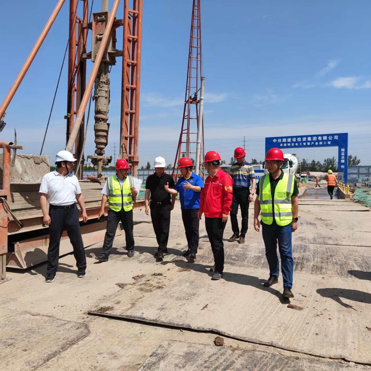 筑牢清静防线 守好清静底线|集团向导带队开展清静生产现场检查